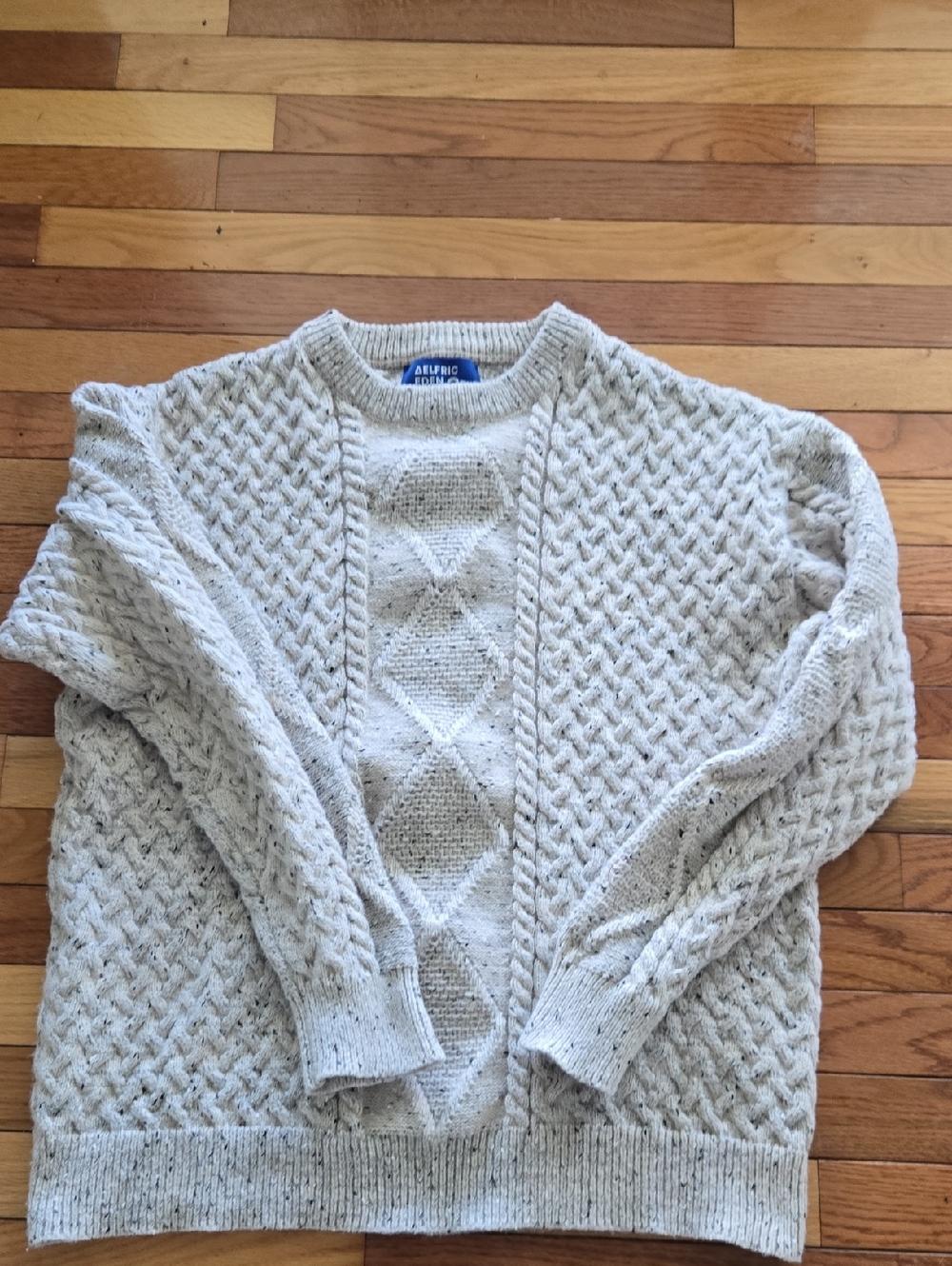Aelfric Eden Cable Knit Sweater Men's M